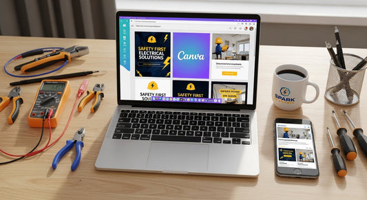 Best Electrician Canva Templates for Marketing