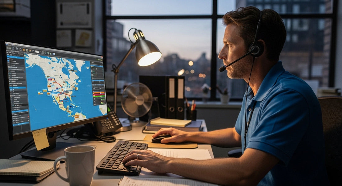 Best Truck Dispatcher Canva Templates for Logistics