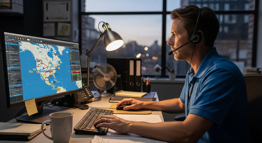 Best Truck Dispatcher Canva Templates for Logistics