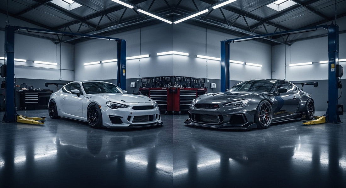Consistent before-and-after car photography for trustworthy social media posts