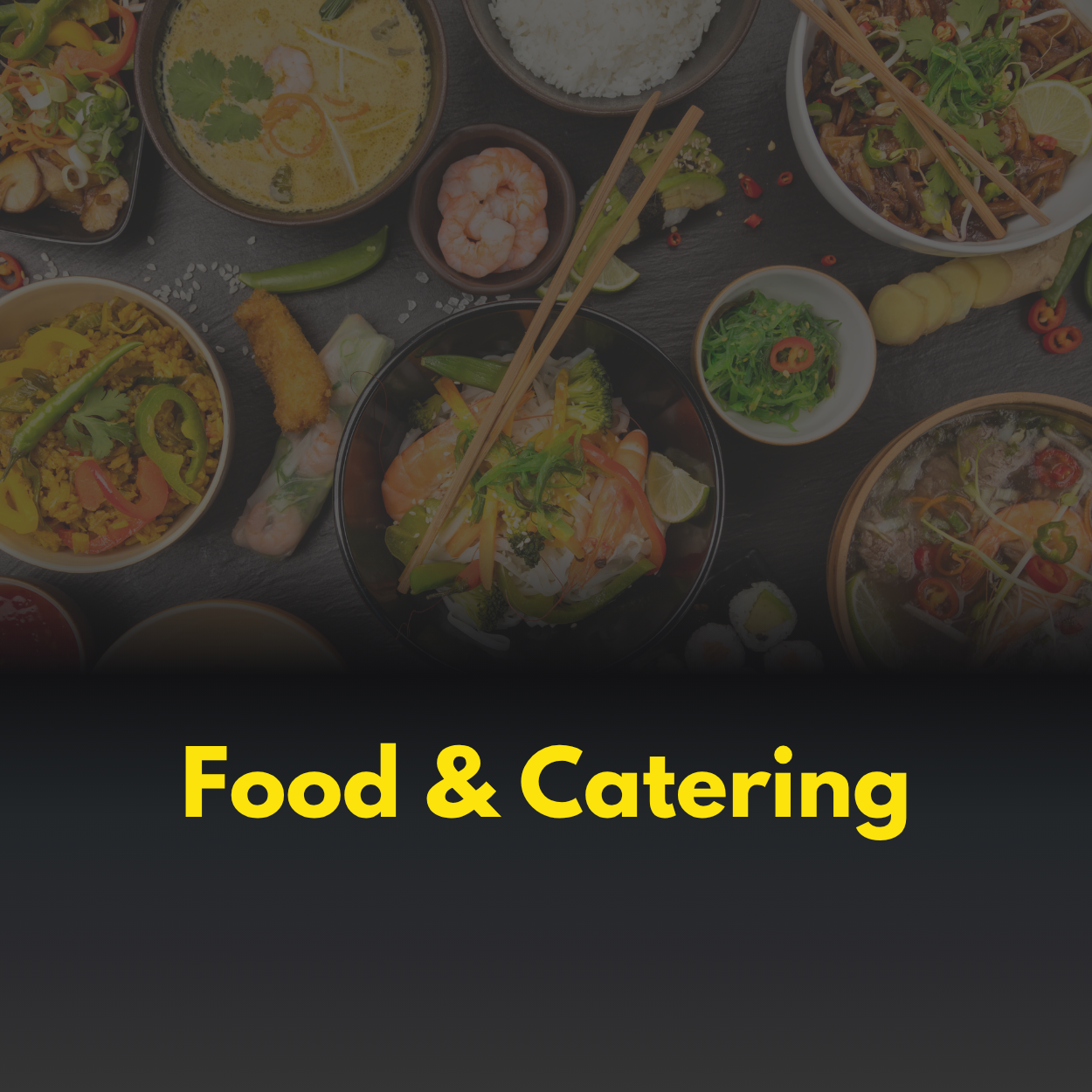 Food & Catering Canva Templates | Editable Instagram & Facebook Posts